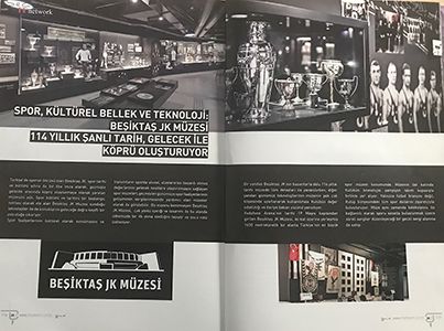 Beşiktaş JK Müzesi 114 Yıllık Şanlı Tarih, Gelecek ile Köptü Oluşturuyor